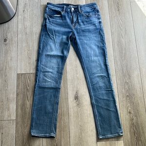 Express slim blue jeans